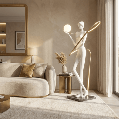 Orbit Muse Sculpture Lamp