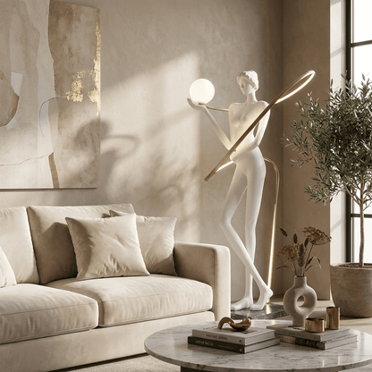 Orbit Muse Sculpture Lamp