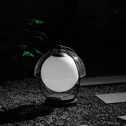 Orbital Globe Outdoor Table Lamp