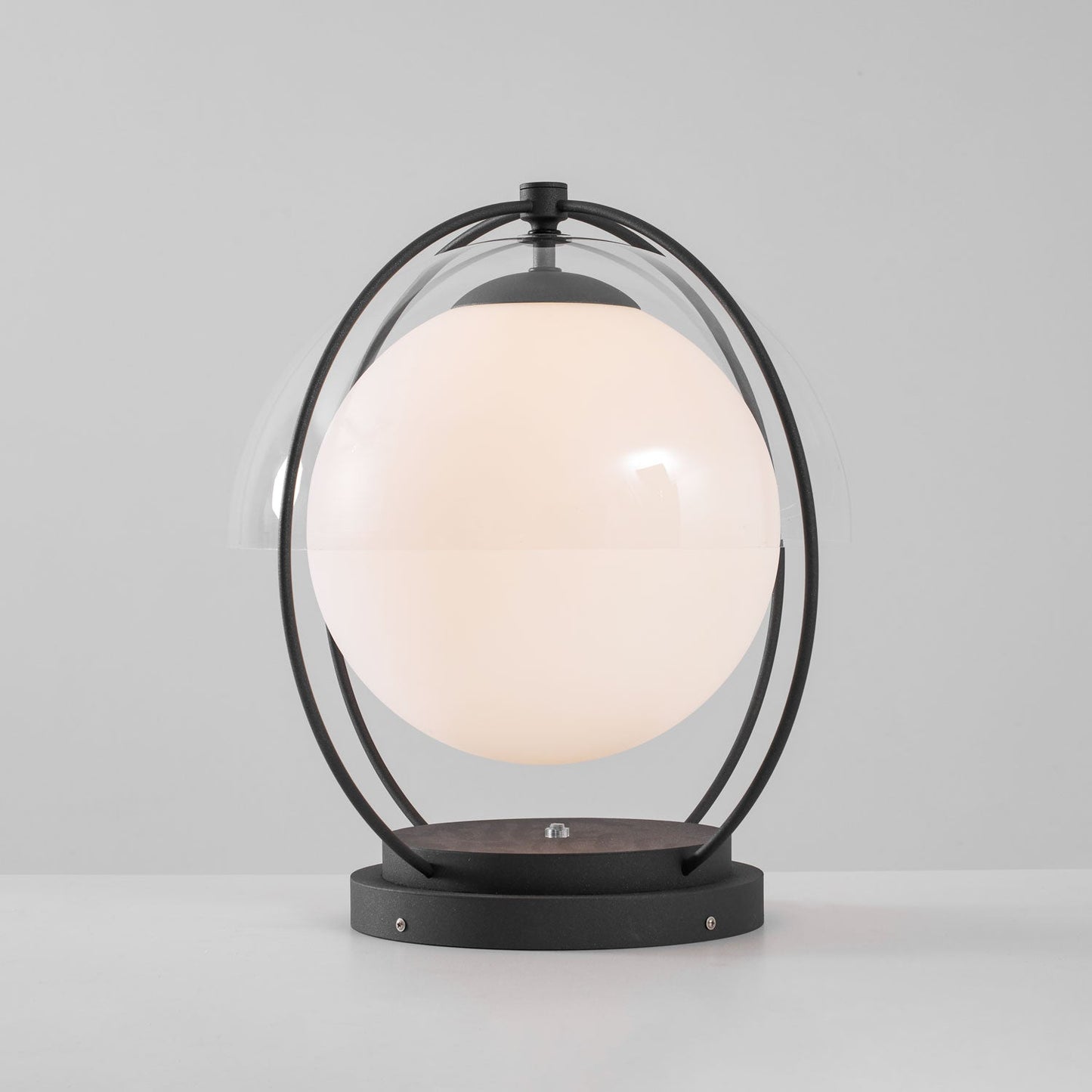 Orbital Globe Outdoor Table Lamp