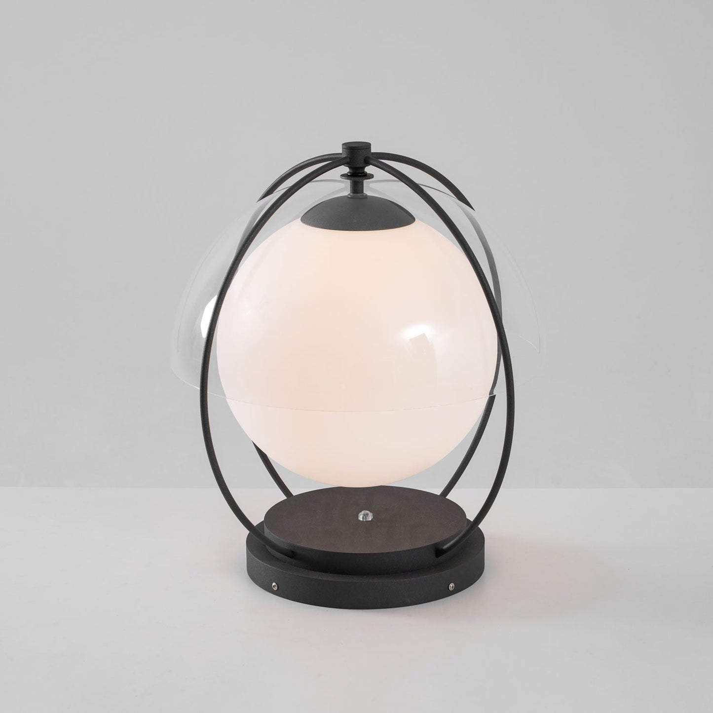 Orbital Globe Outdoor Table Lamp