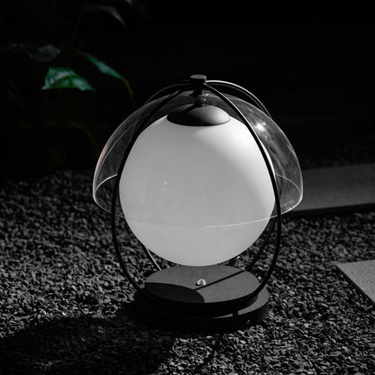 Orbital Globe Outdoor Table Lamp
