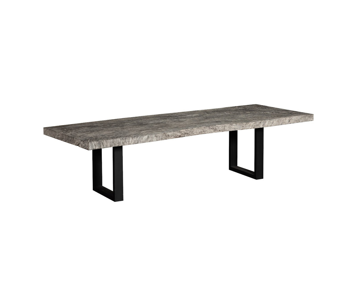 Origins 108" Gray Stone Dining Table
