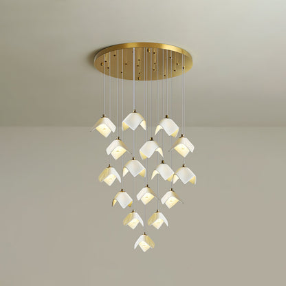 Orlani Cascade Stairs Chandelier