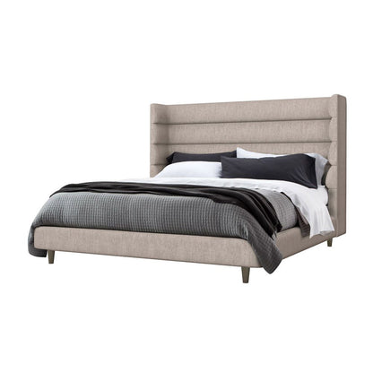 Ornette Upholstered Wingback Bed