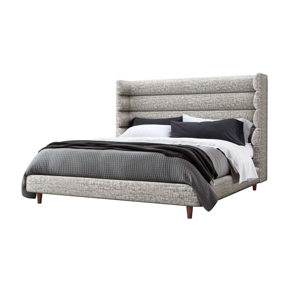 Ornette Upholstered Wingback Bed