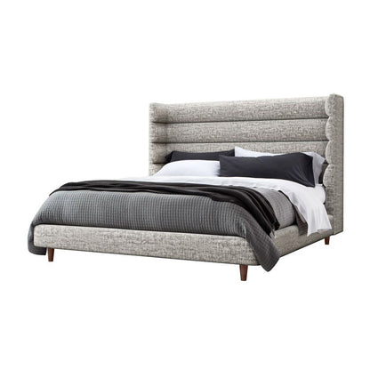 Ornette Upholstered Wingback Bed