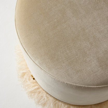 Ostrich Fluff Pouf