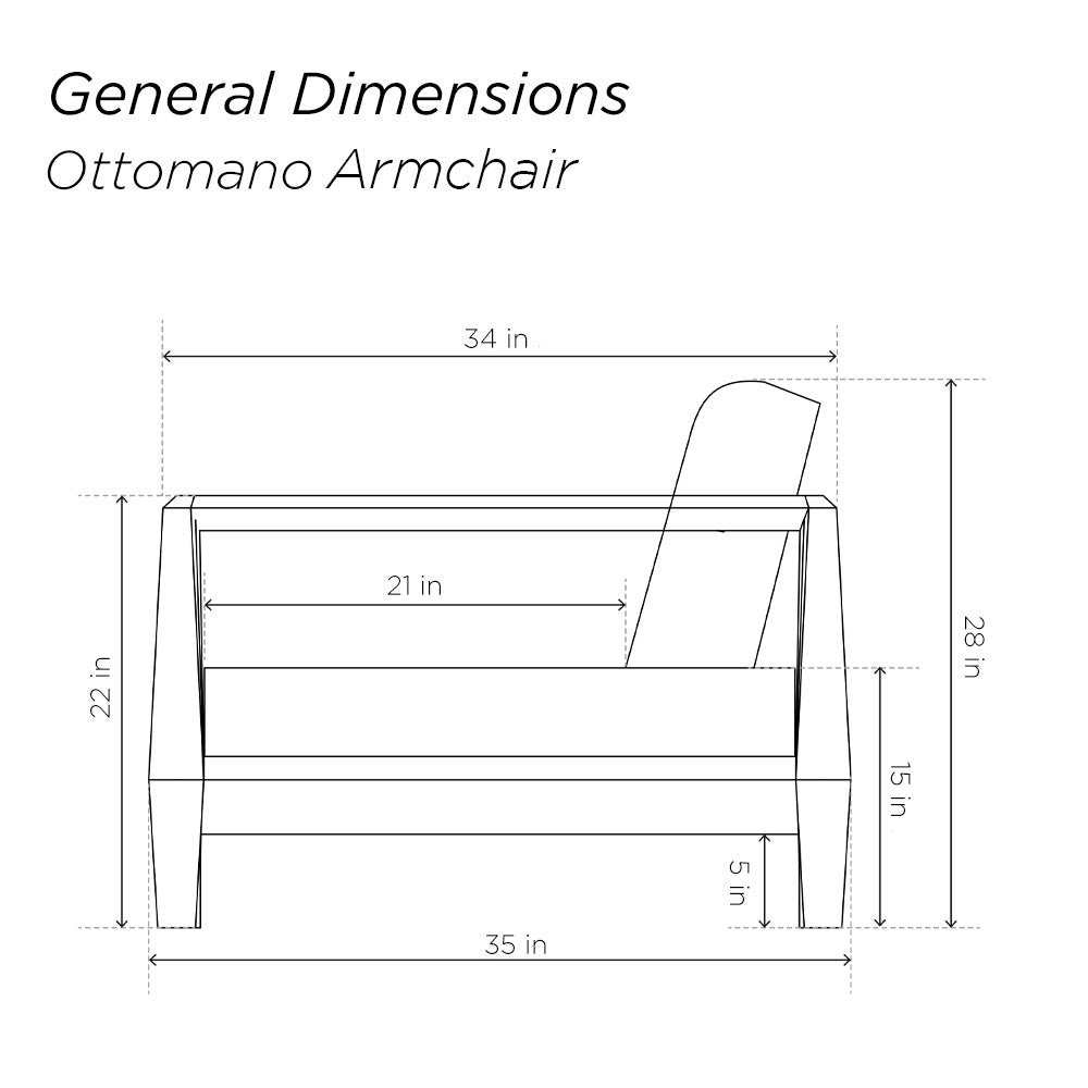 Ottomano Armchair