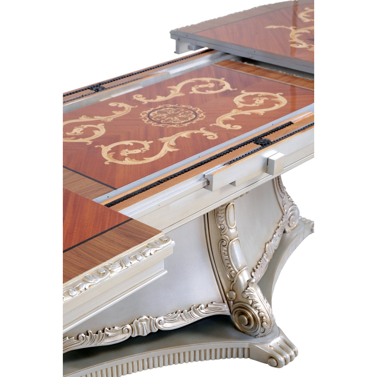 Oval Mahogany Wood Dining Table