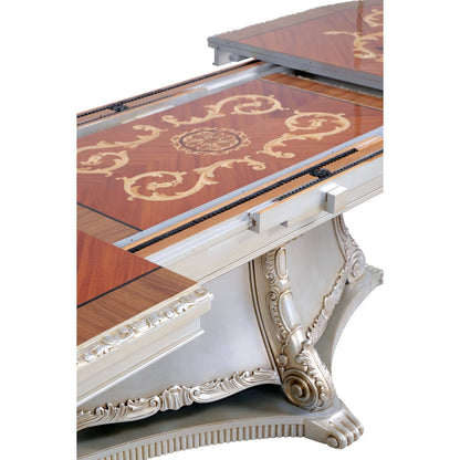 Oval Mahogany Wood Dining Table