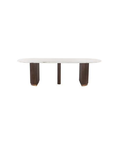 Oval Marble Dining Table