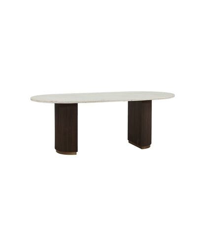 Oval Marble Dining Table