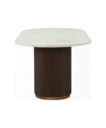 Oval Marble Dining Table