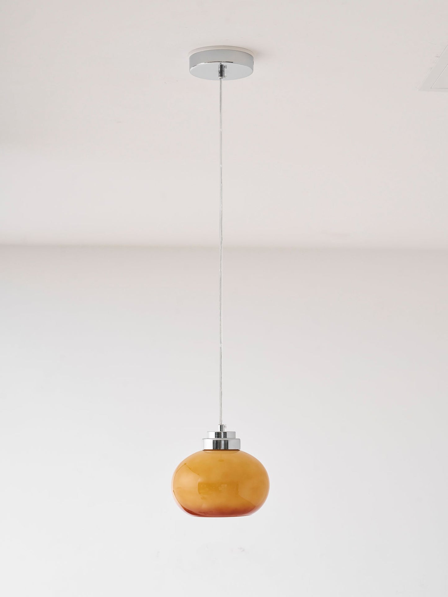 Oval Persimmon Pendant Light