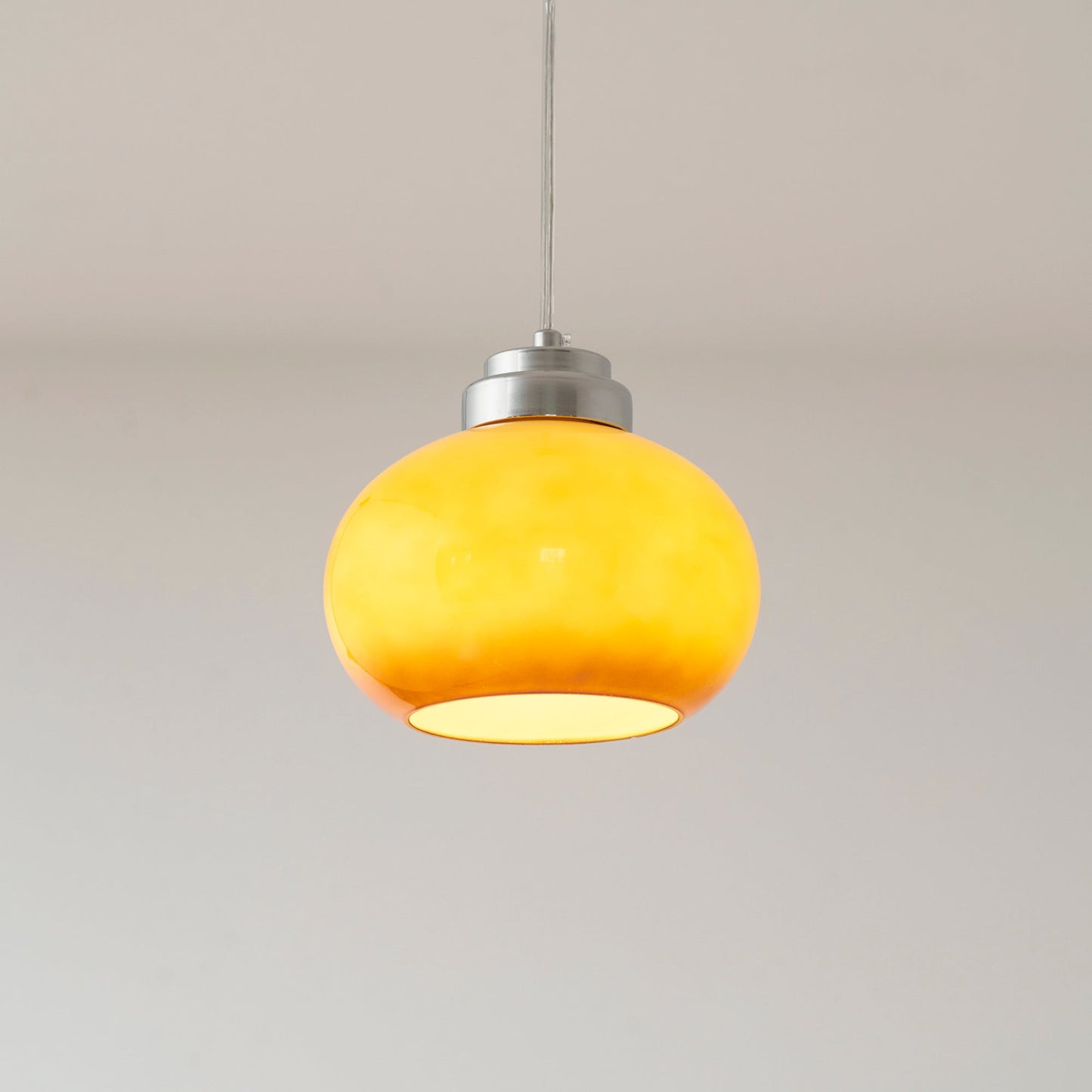 Oval Persimmon Pendant Light