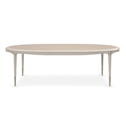 Oval Solid Wood Dining Table