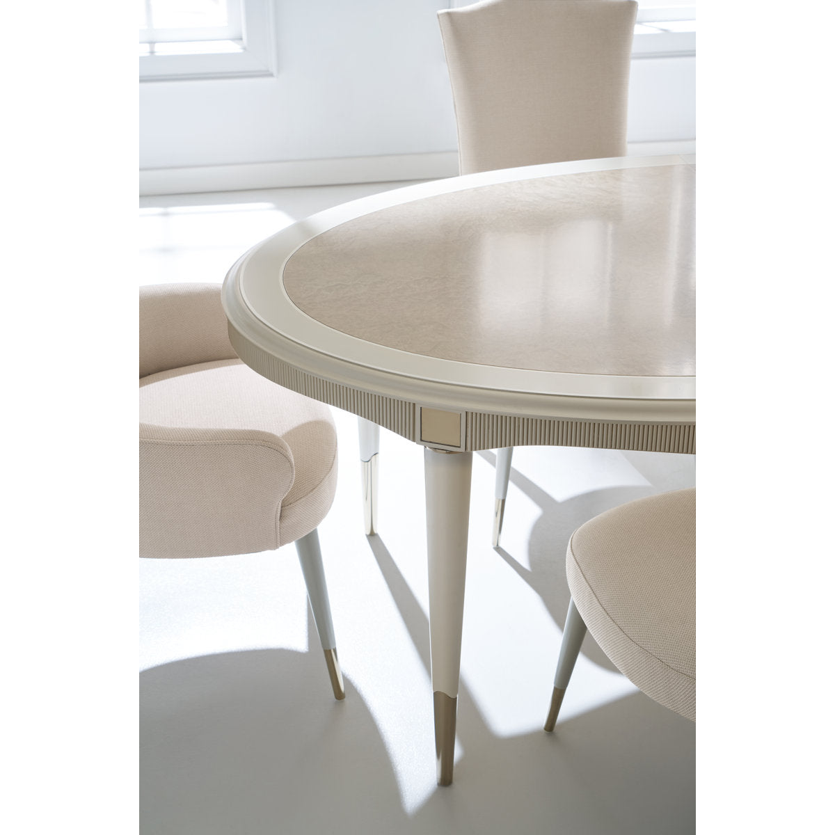 Oval Solid Wood Dining Table
