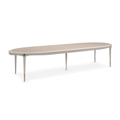 Oval Solid Wood Dining Table