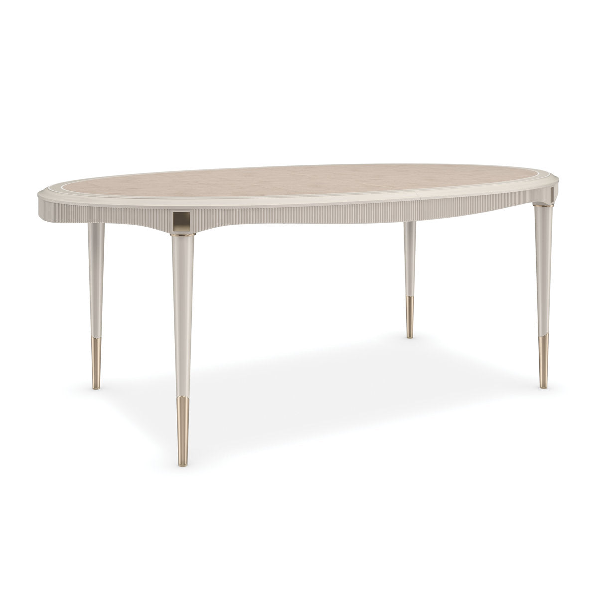 Oval Solid Wood Dining Table