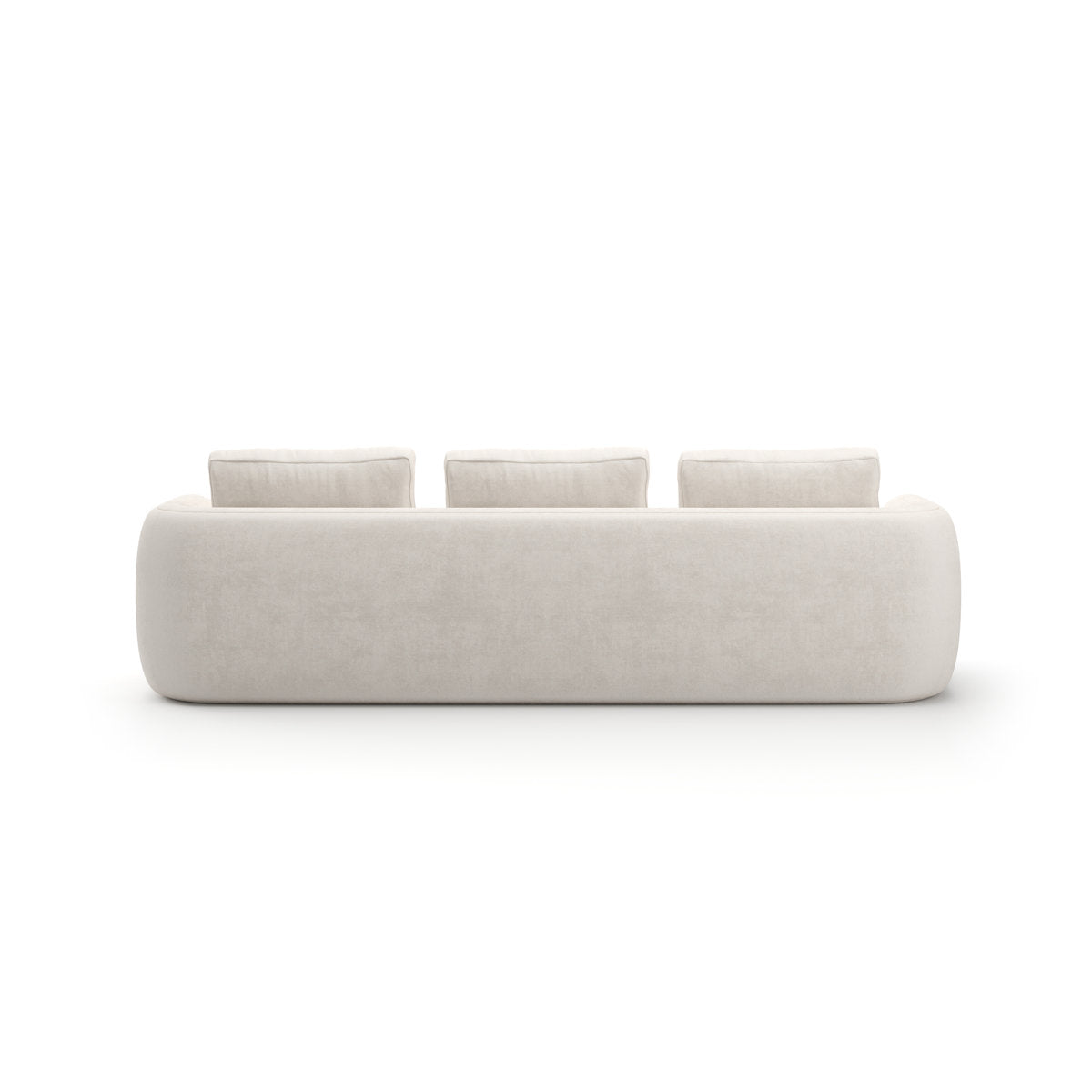 Overlap Sofa Dark Taupe