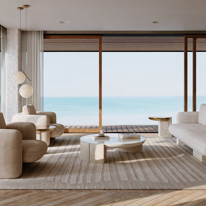 Overlap Sofa Dark Taupe