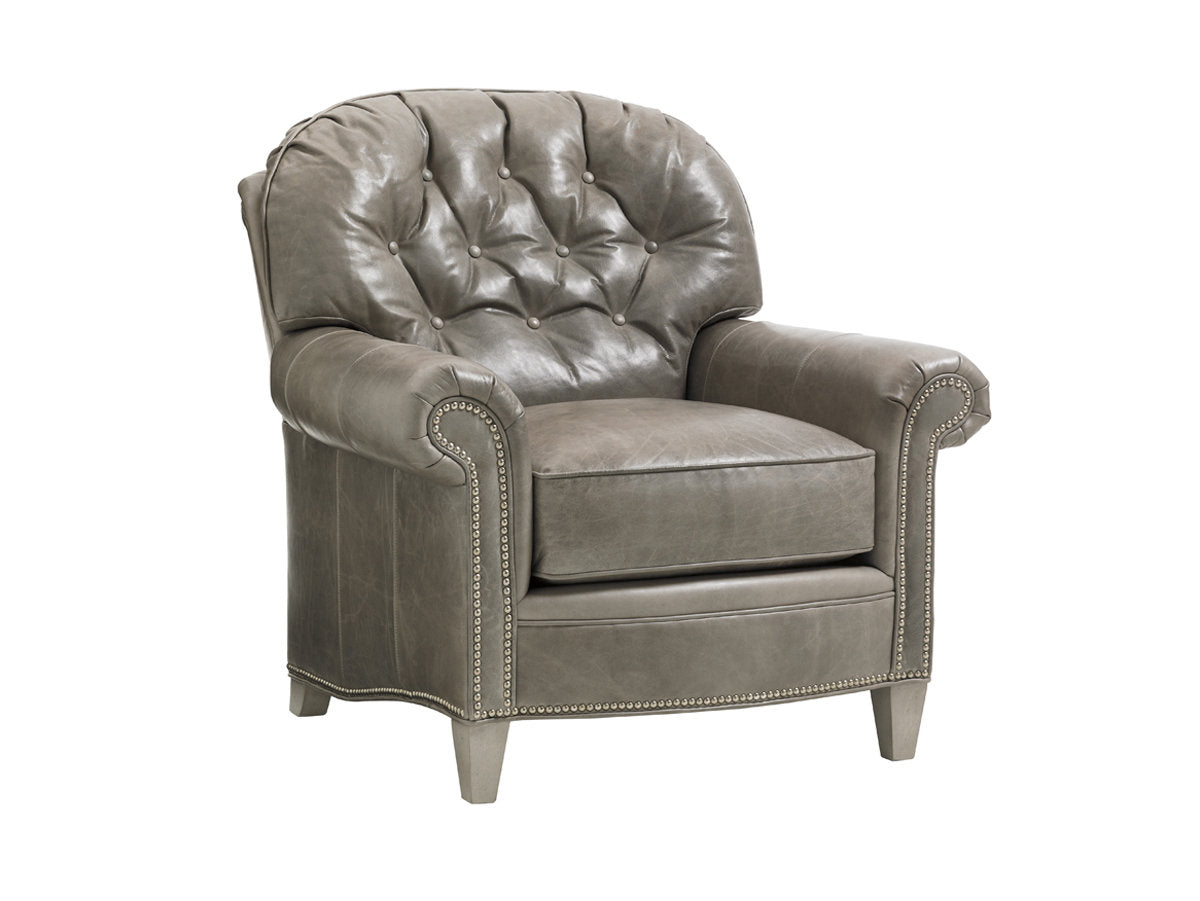 Oyster Bay Bayville Leather Chair
