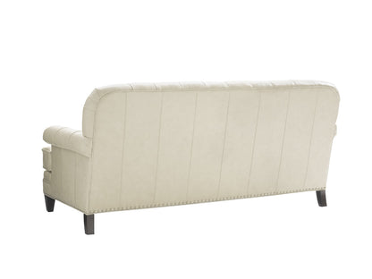 Oyster Bay Hillstead Leather Settee