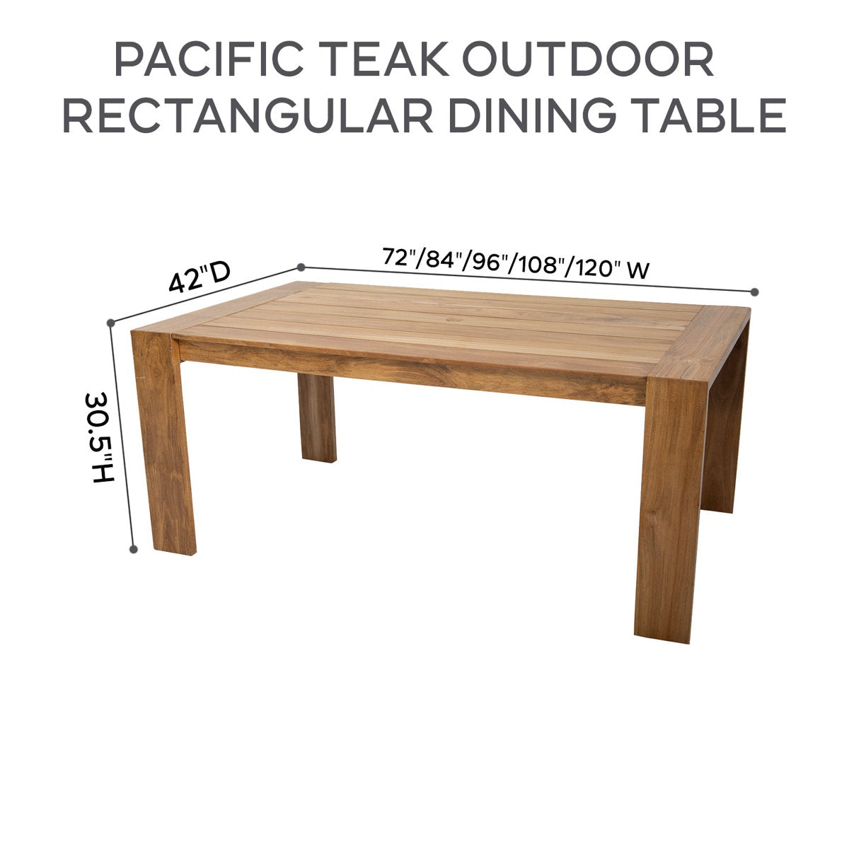 Pacific Rectangular Dining Table