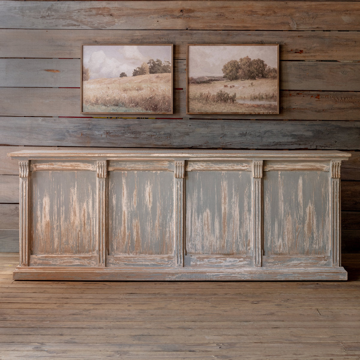 Painted Marche Counter