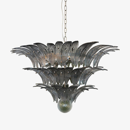 Palm Grove Glass Chandelier