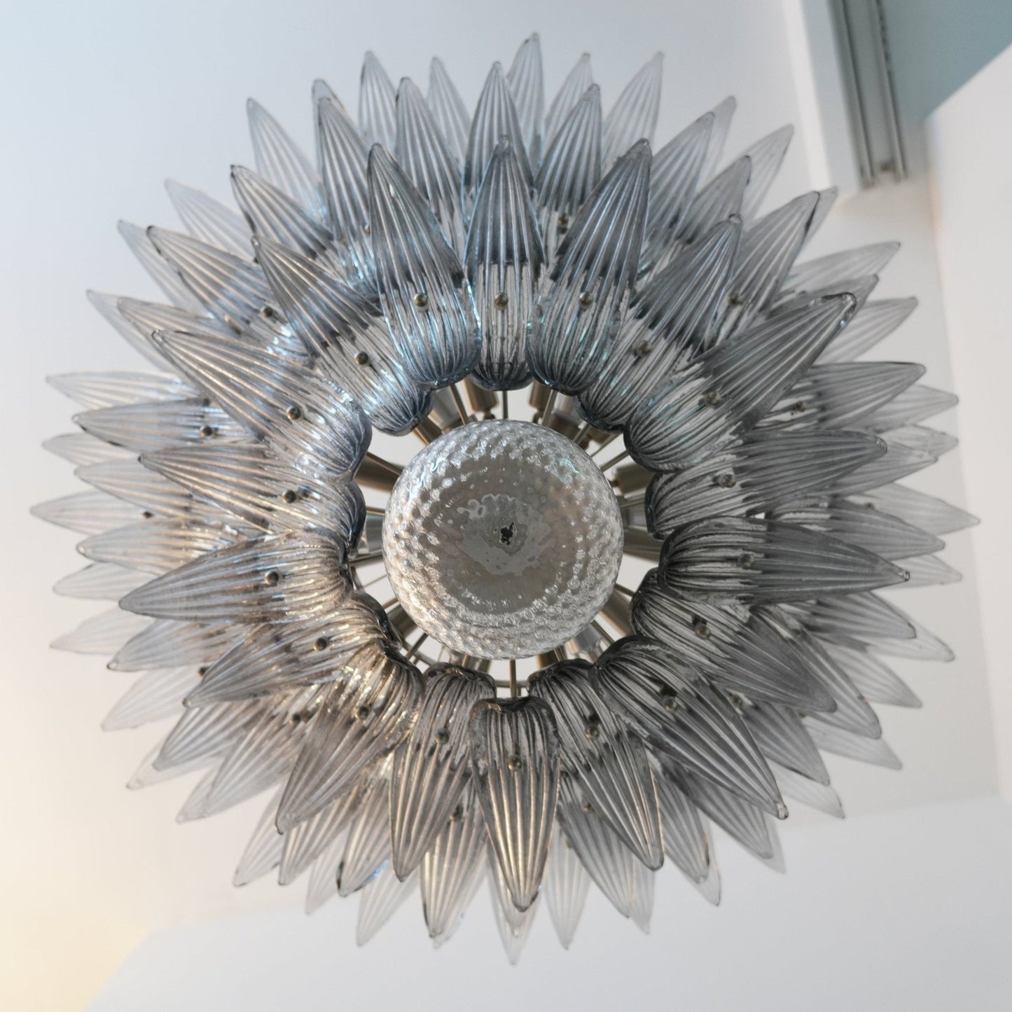 Palm Grove Glass Chandelier