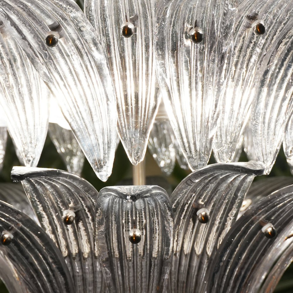 Palm Grove Glass Chandelier