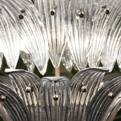 Palm Grove Glass Chandelier