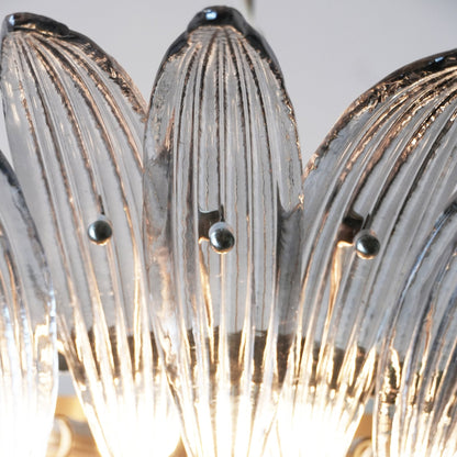 Palm Grove Glass Chandelier