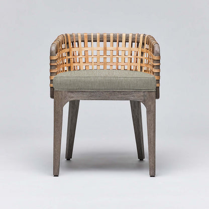 Palms Upholstered Arm Chair