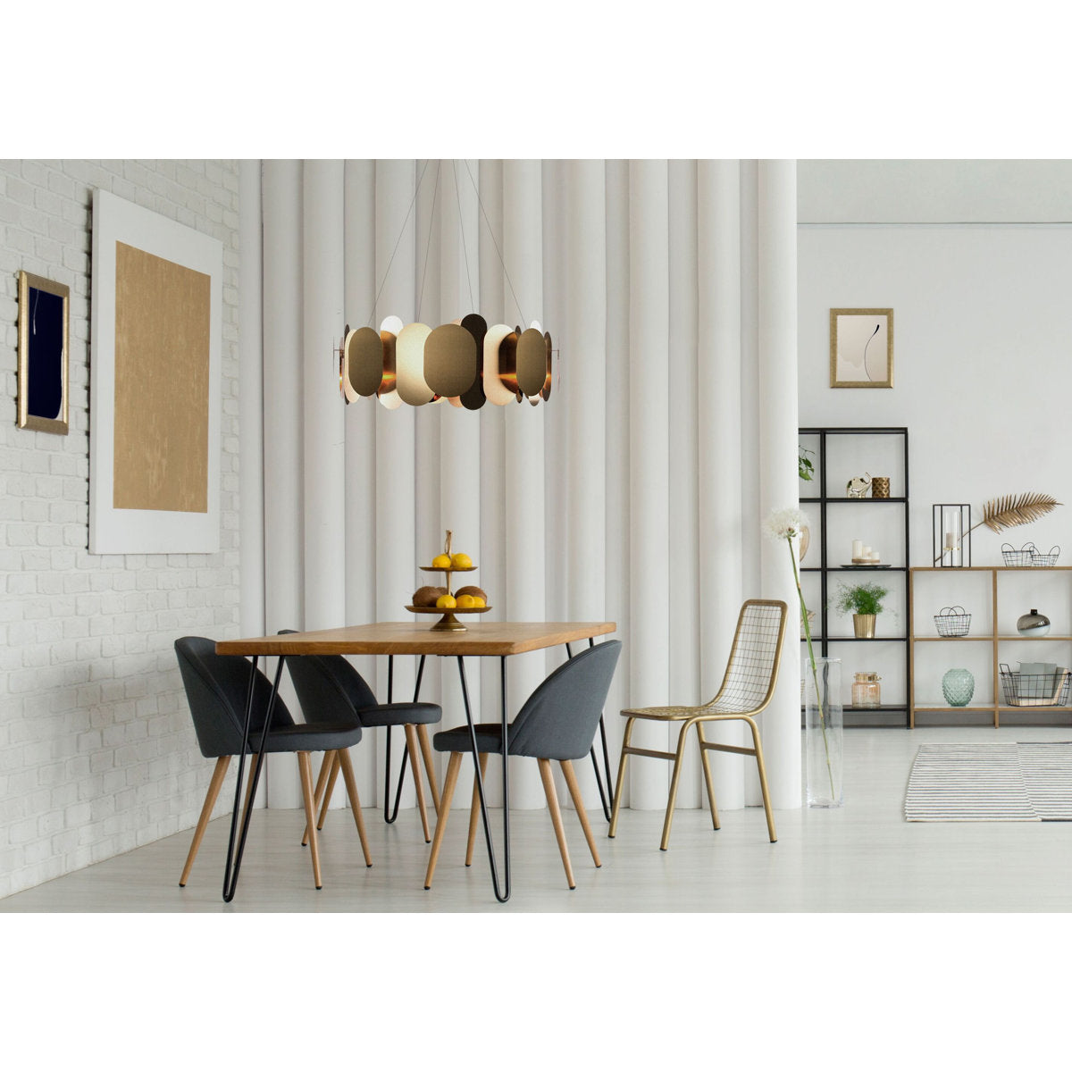 Panel LED Chandelier