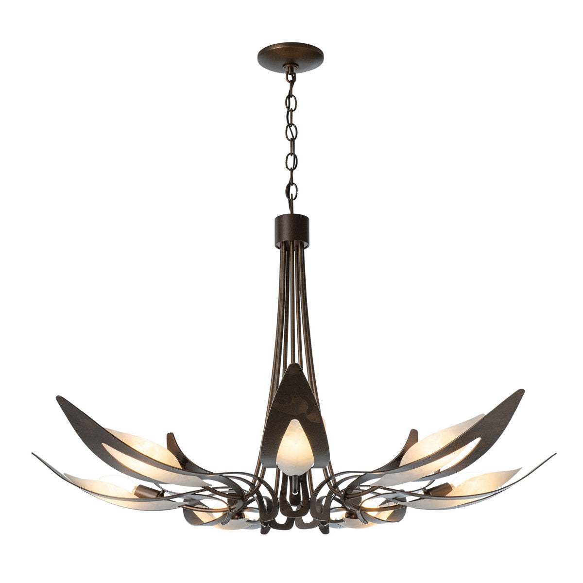 Parasol 7-Light Chandelier - Sterling