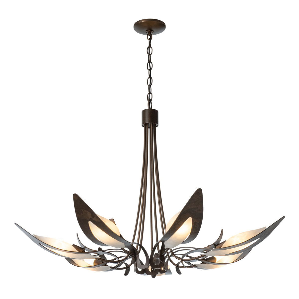 Parasol 7-Light Chandelier - Sterling