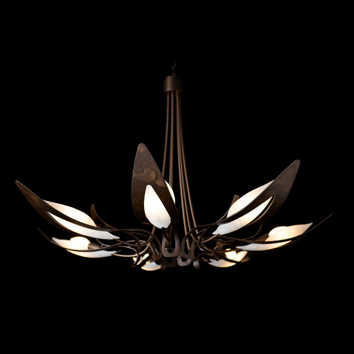 Parasol 7-Light Chandelier - Sterling