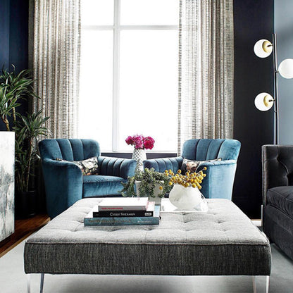 Paris Swivel Channel Back Chair