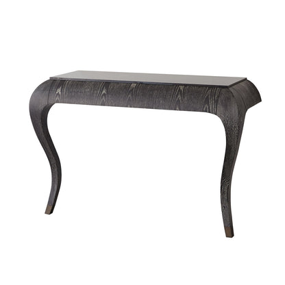Paris Wall Console-Black Cerused Oak