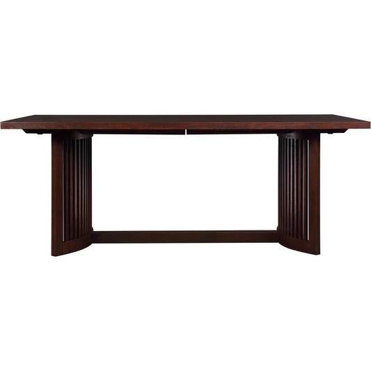 Park Slope Extendable Solid Wood Trestle Dining Table