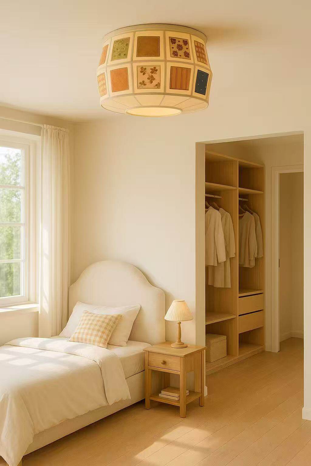 Patchwork Quilt Ceiling Light