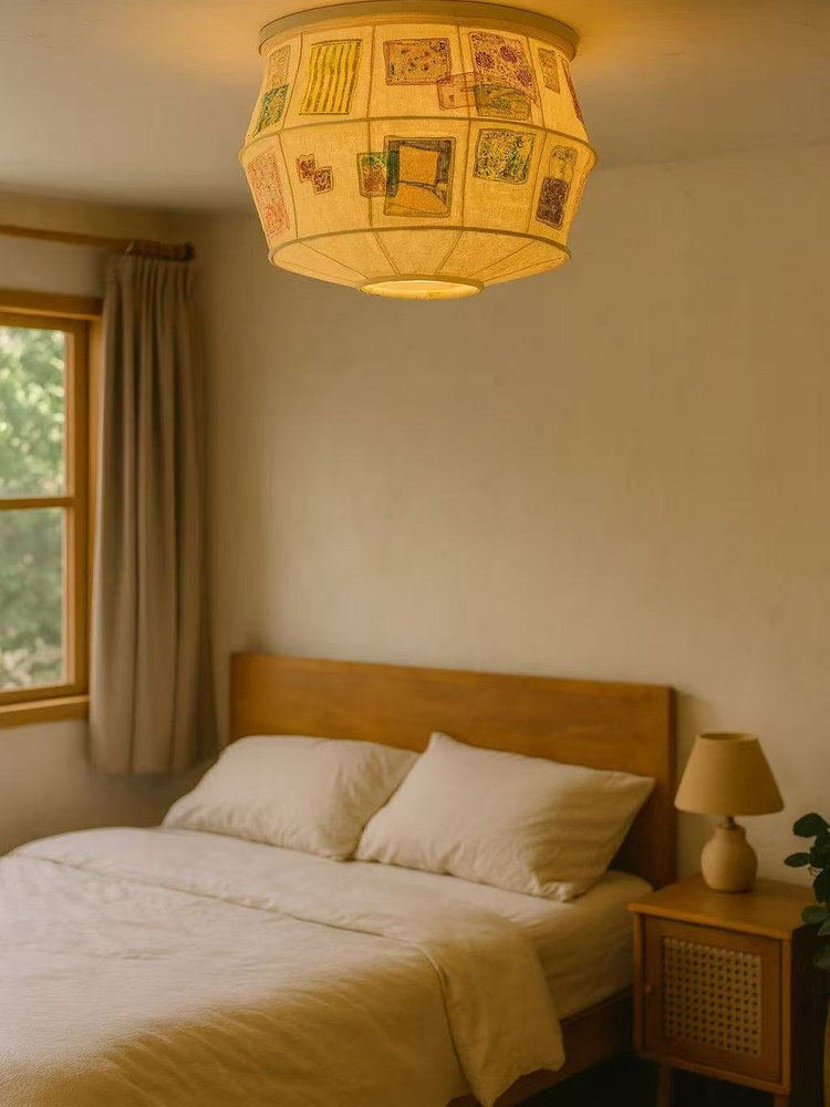 Patchwork Quilt Ceiling Light