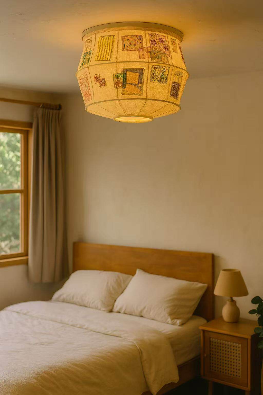 Patchwork Quilt Ceiling Light