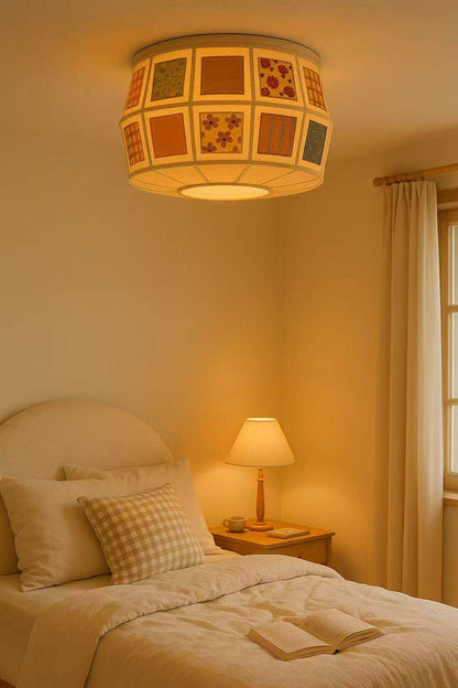 Patchwork Quilt Ceiling Light