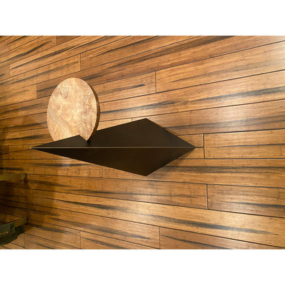 Peak/Plateau Solid Wood End Table