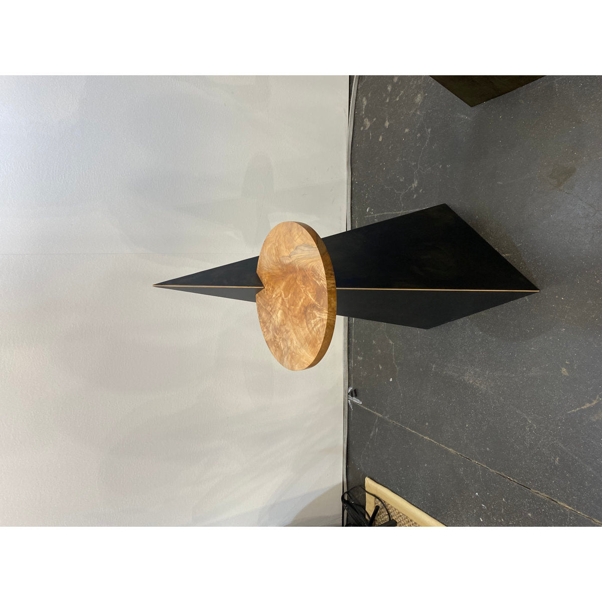 Peak/Plateau Solid Wood End Table