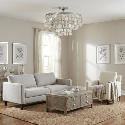 Pearl Shell Ceiling Lamp